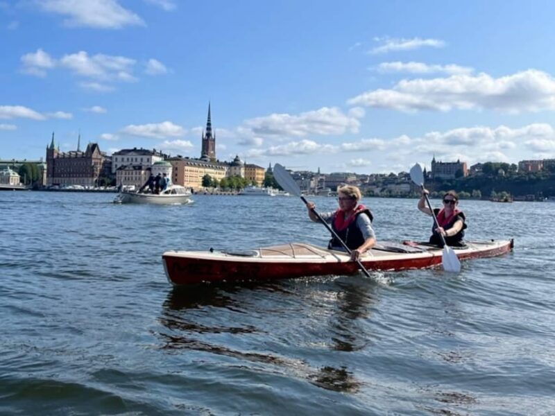 Stockholm: Daytime Kayak Tour in Stockholm City - The Experience Provider and Group Experience