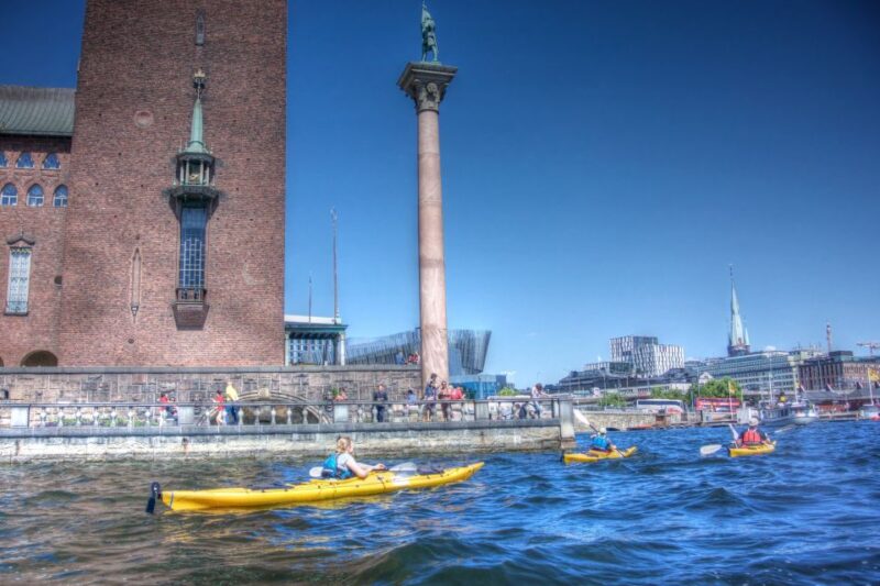 Stockholm: Guided Kayak City Tour & Optional Midsummer Meal - Logistics: Meeting, Ending, and Group Size