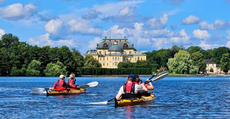 Stockholm: Guided Kayak Tour to Drottningholm Royal Palace - Paddling in the Lovö Nature Reserve and Kärsön Island