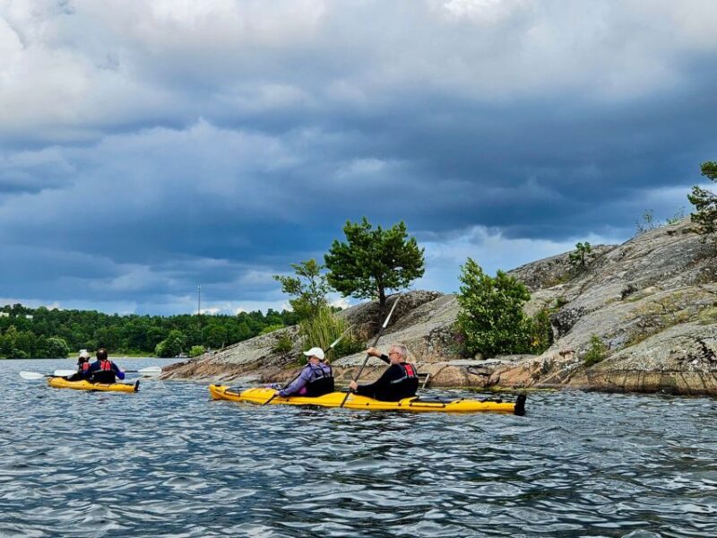 Stockholm: Guided Kayak Tour to Drottningholm Royal Palace - The UNESCO World Heritage Drottningholm Palace from the Water
