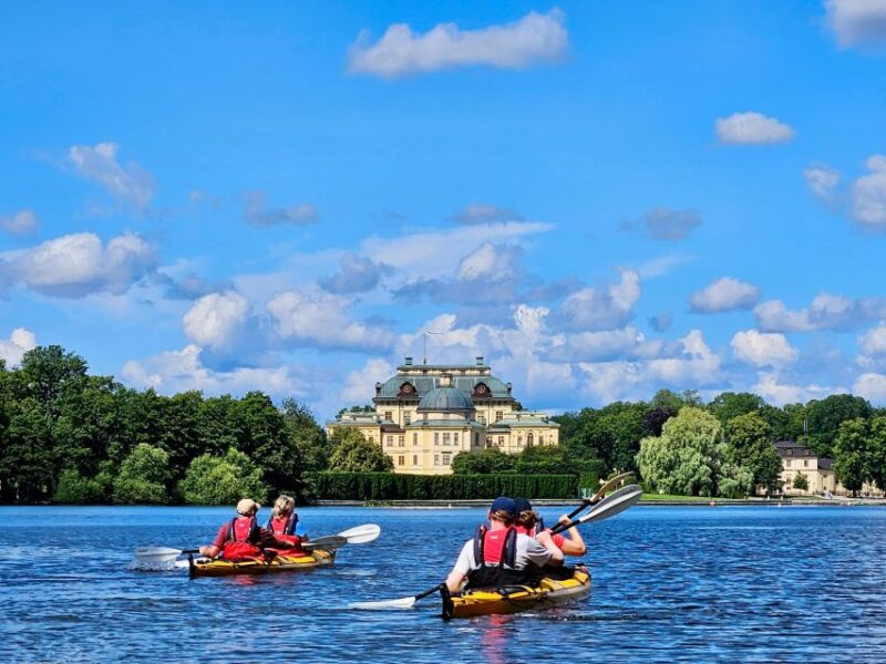 Stockholm: Guided Kayak Tour to Drottningholm Royal Palace - Outdoor Lunch on the Cliffs and Lakeside Relaxation