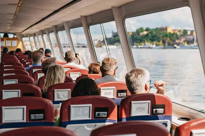 Stockholm: Highlights Boat Tour - Accessibility and Pet Policies