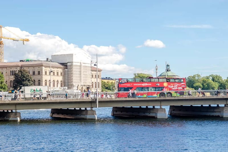 Stockholm: Hop-On Hop-Off Bus or Boat Option - The Fully Scenic Experience on Land and Water