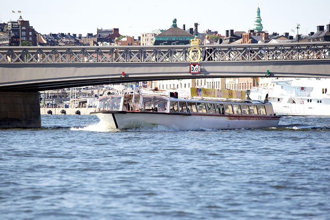 Stockholm Hop-On Hop-Off Sightseeing Cruise - Stockholm’s Best Waterway Views and Major Landmarks