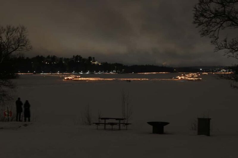 Stockholm: Ice Skating with fire & chance of Northern Lights - What the Tour Includes: Fire, Food, and Warmth