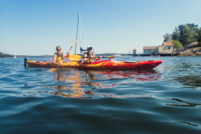 Stockholm: Kayaking tour around Vaxholm Archipelago with Fika - The Guide and Equipment Quality