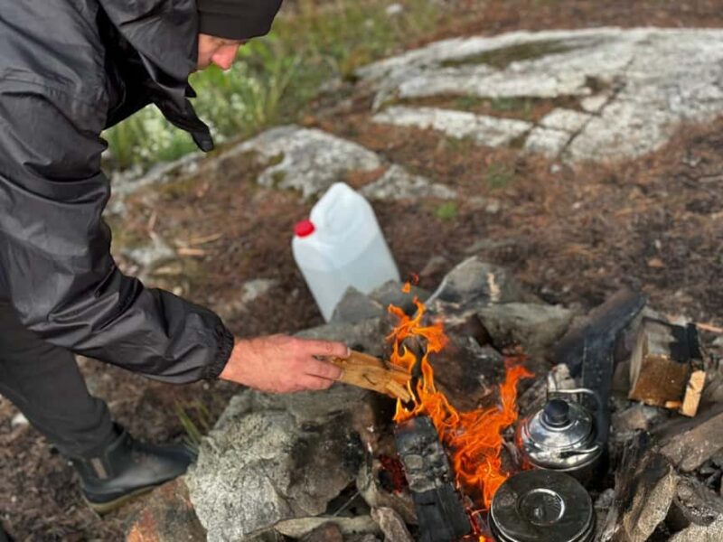 Stockholm nature: Outdoor daycamping with Campfire - The Lunch Break and Relaxing in Nature