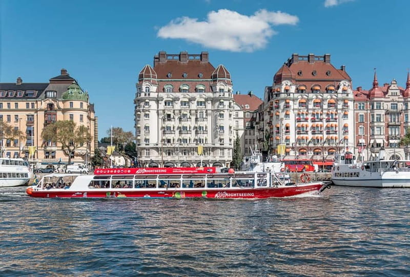 Stockholm: Royal Bridges & Canal Boat Tour with Audio Guide - Key Points