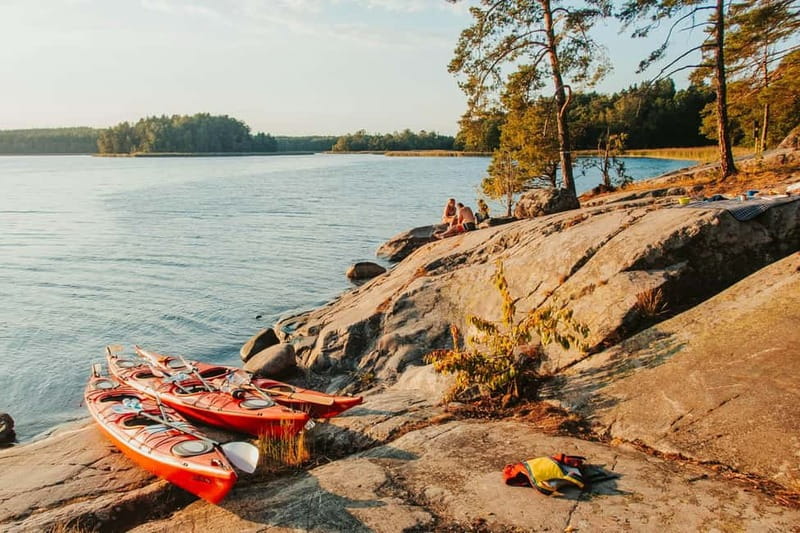 Stockholm: Self Guided Kayak Adventure in Nature Reserve - Family-Friendly and Beginner-Oriented