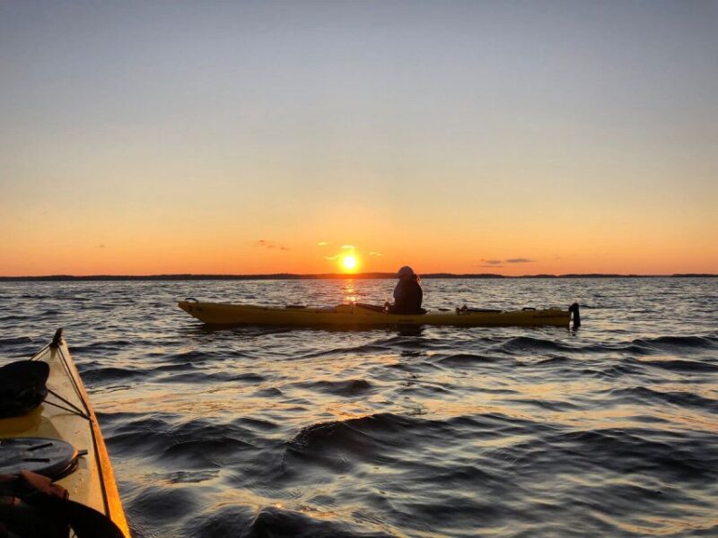 Stockholm: Sunset Kayak Tour in the Archipelago + Fika - Physical Requirements and Accessibility