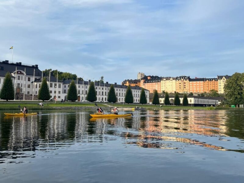 Stockholm: Sunset Kayak Tour in the City + Swedish Fika - Key Points