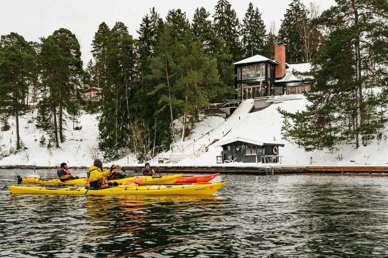 Stockholm: Winter Kayaking, Swedish Fika, and Hot Sauna - The Sauna and Cold Sea Dip: A Wintry Finnish Tradition