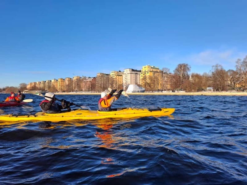 Stockholm: Winter Kayaking Tour through the City Centre - Practical Tips for Participants