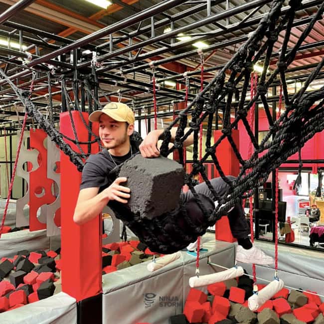 Strasbourg - Ninjastorm: Entrance to the obstacle course - What the Ninja Course Looks Like and How It Works