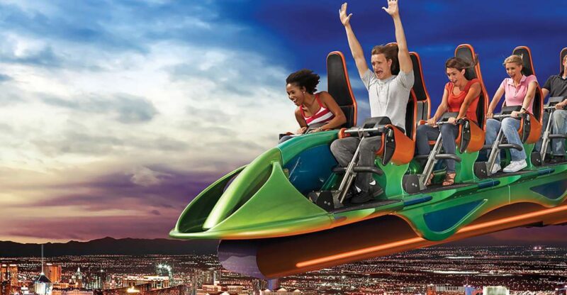 STRAT Tower Thrill Rides Admission - Thrilling Heights at the STRAT Tower for $34