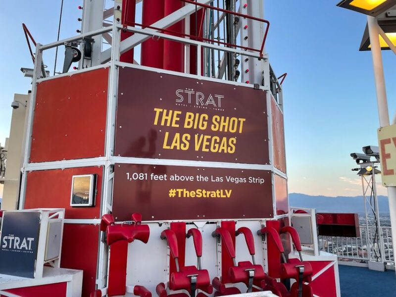 STRAT Tower Thrill Rides Admission - Comparing the Experience to Similar Las Vegas Attractions