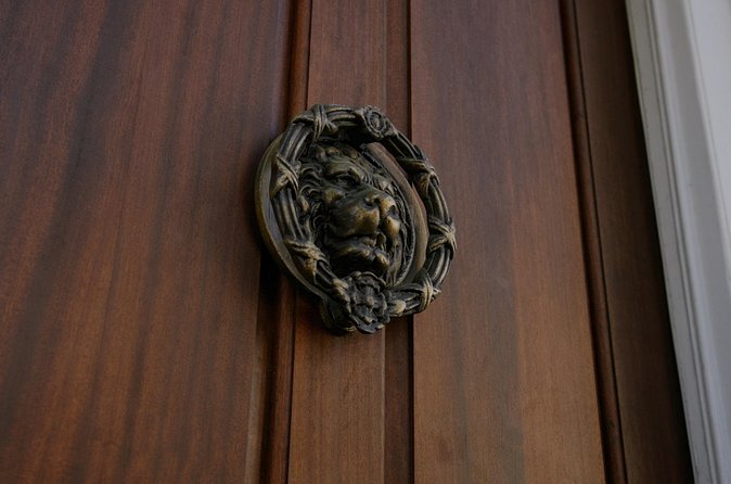 Stroll Historic South of Broad in Charlestons Walled City - The End Point at the Four Corners of Law