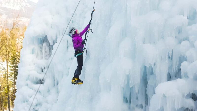 Stubai Valley - Ice Climbing for Beginners - The Unique Setting of the Stubai Glacier Ice Tower