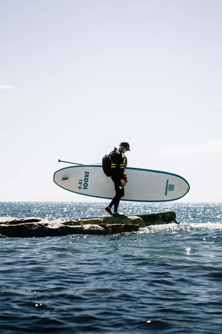 Studland Bay, Dorset: Paddleboarding Lesson - Studland Bay: A Prime Setting for Paddleboarding