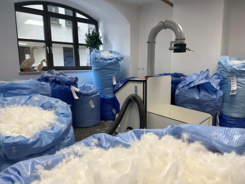 Stuff YOUR own pillow at Betten Huber in Augsburg - Booking Flexibility and Cancellation Policy