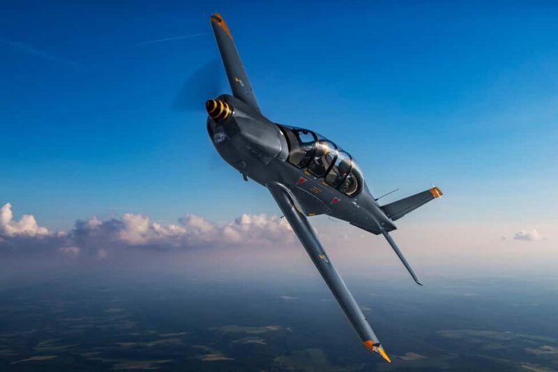 Stunt Military Jet Flight Experience near Paris - Thrilling Military Jet Flight Near Paris at $690