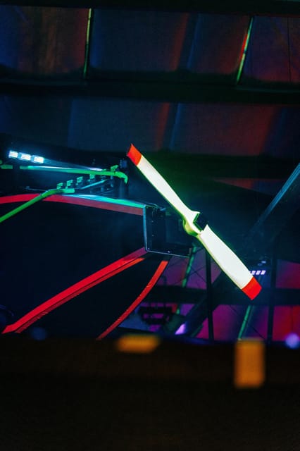 Stuttgart: Indoor Lasertag Experience - The Light and Sound Effects: Creating an Immersive Atmosphere