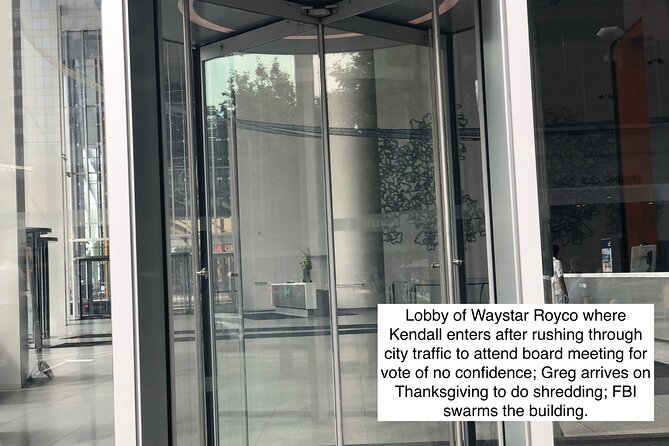 SUCCESSION Walking Tour of Downtown Manhattan Filming Locations - Visiting the Waystar Royco Headquarters and the Series Finale Spots