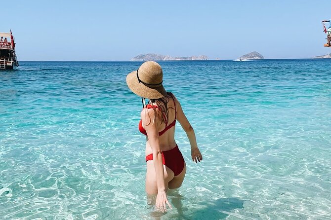 Suluada Island Boat Tour Sunset BBQ Dinner & Transfer from Kemer - Navigating the Coastal Landscape and Hidden Bays