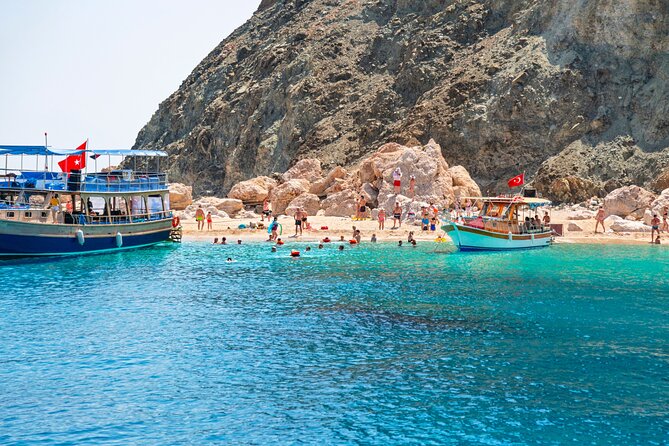 Suluada Island Boat Trip incl. Lunch and Transfer f/Kemer - Key Points