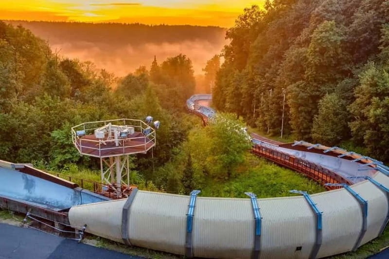 Summer Bobsleigh Adventure in Sigulda - The Bobsleigh Ride: Speed, Safety, and Fun