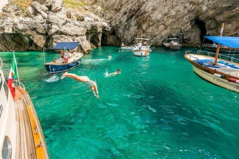 Sun & Fun - Private Boat Tour of Capri and Nerano beach - Discover Capri and Nerano with a Private 8-Hour Boat Tour