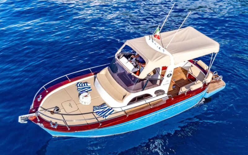 Sun & Fun - Private Boat Tour of Capri and Nerano beach - Scenic Return and Additional Swimming Stops