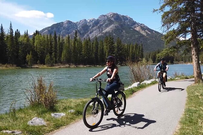 Sundance Canyon eBike and Hike Guided Tour - Scenic Return on the Bow River Pathway