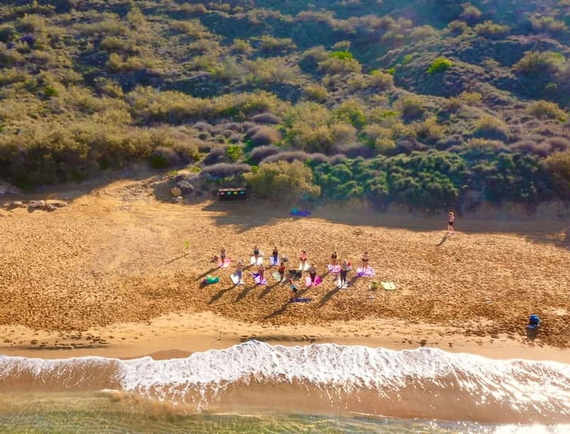 Sunday: Ghajn Tuffieha (Riviera) Beach Yoga Class - How to Find the Meeting Point at Riviera Beach