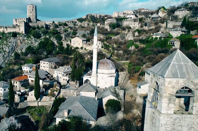 Sunny Herzegovina: Mostar, Kravice Waterfalls & 4 Cities Tour - Walk Through Pocitelj’s Medieval Streets