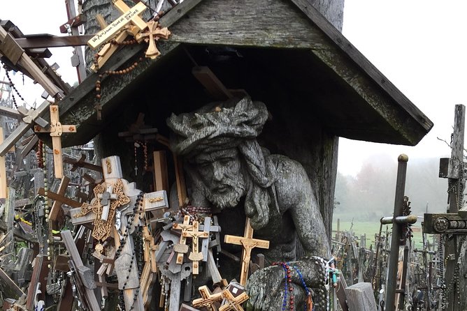 Sunrise at the Hill of Crosses - 2 countries in 1 day - Optional Stop at the Latvia-Lithuania Border