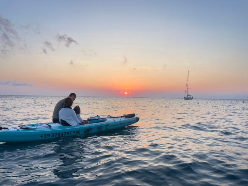 Sunrise in SUP with breakfast on board and private lesson - Key Points