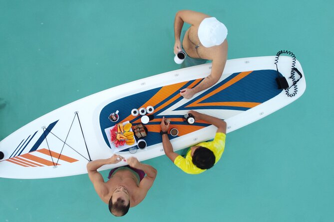Sunrise on Paddleboard with breakfast in the lagoon of 7 colors - Breakfast in the Water with Coffee and Snacks