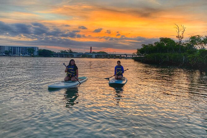 Sunrise Paddle Boarding Adventure in Jupiter - The Route and Landmarks Visible on the Sunrise Paddle