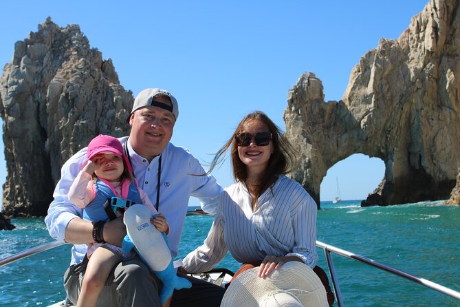 Sunrise Whale Watching boat tour with marine biologist - Visiting the Iconic Cabo Landmarks