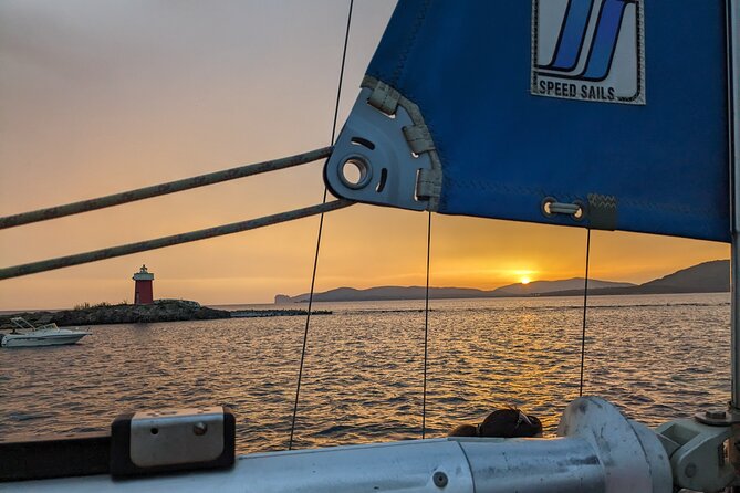 Sunset and Aperitif on a Sailing Boat in Alghero - Swimming and Diving at Isolotto Della Maddalena