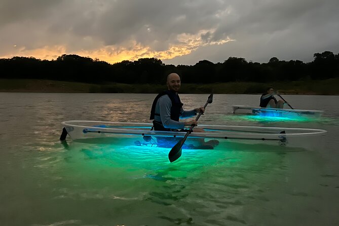 Sunset and Glow Guided Kayaking Tour Grapevine Lake - Key Points