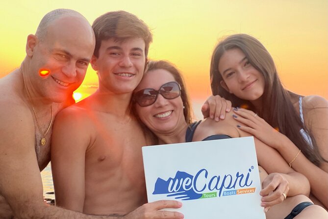 Sunset & Aperitif Boat tour - Snorkeling and Swimming at Marina Piccola