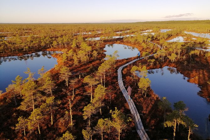 Sunset at Kemeri National Park - From Riga to Kemeri: Hassle-Free Transportation