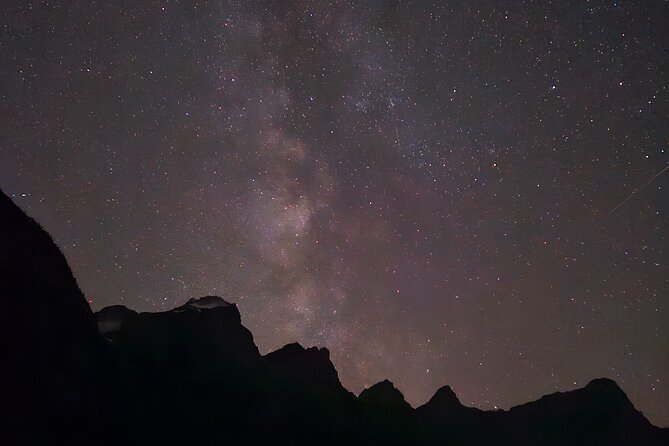 Sunset at Moraine Lake & Stargazing Tour from Canmore/Banff - The Best Panoramic Views from the Rockpile Overlook