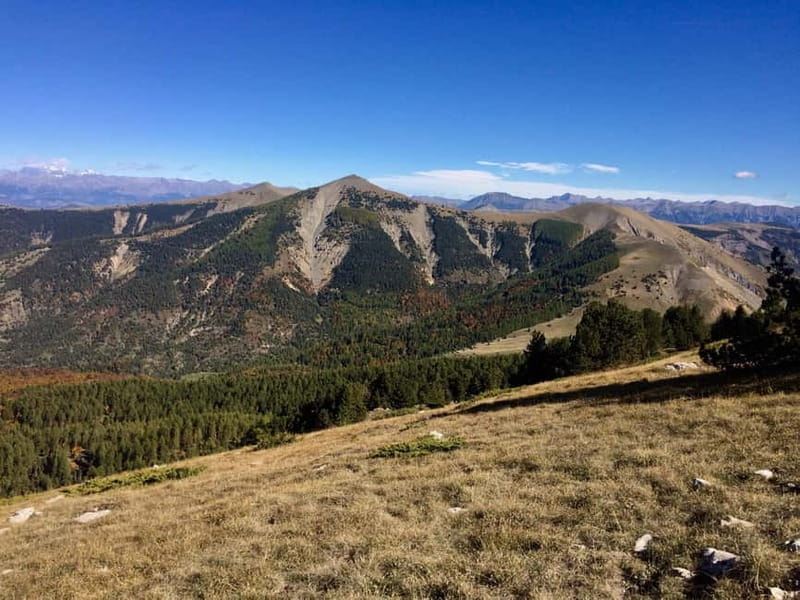 Sunset at the Monges lake and peaks - Exploring the Monges Forest and Mountain Pastures