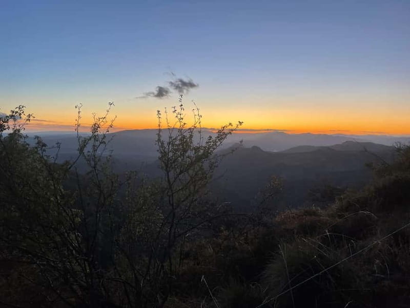Sunset at the Monges lake and peaks - Practicalities and Booking Options