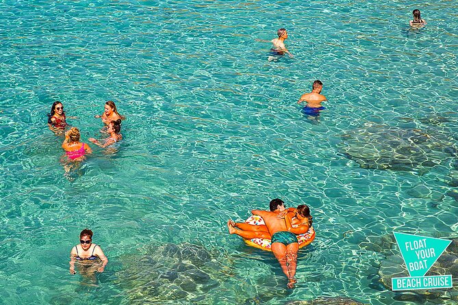 Sunset Beach Hopping Cruise, Cala Comte and Cala Bassa, SUP and snorkelling - Discover Ibiza’s Premier Sunset Beach Hopping Experience