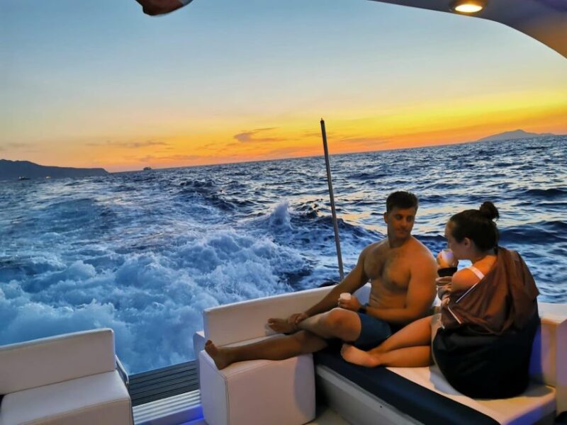 Sunset boat tour for small groups from Sorrento - The Experience on Board: What It’s Like to Cruise at Dusk