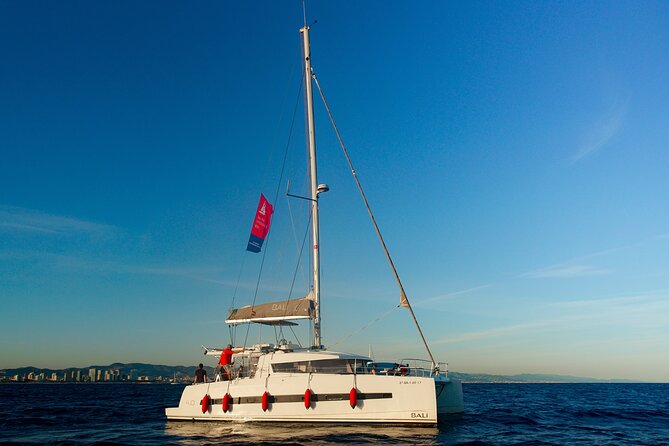 Sunset Catamaran: Small Group, Drinks, Snacks & Dinner Upgrade - Departing from Port Olimpic for Scenic Sailing